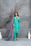 🌸 Tawakal Brand – Embroidered Elegance Suit 🌸