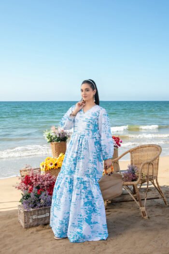 🌼 Tawakal Brand – Digital Printed Maxi 🌼