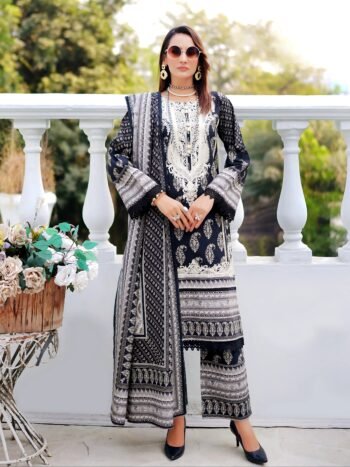 Shab Taab (شب تاب) - Stitched - 3 Piece