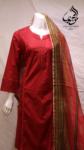 "Gul-e-Nazneen" 3PC Cotton Embellished Suit