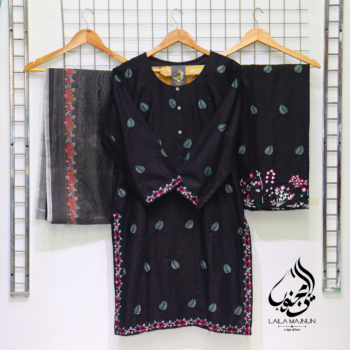 Laila Mjnun_3 PC Self Cotton Stitched