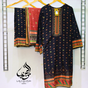 Original Bin Saeed Printed – 3PC Lawn Suit