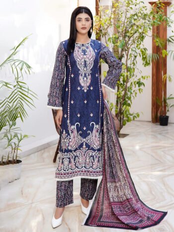 Zarshab (زر شب) – Stitched 3 Piece