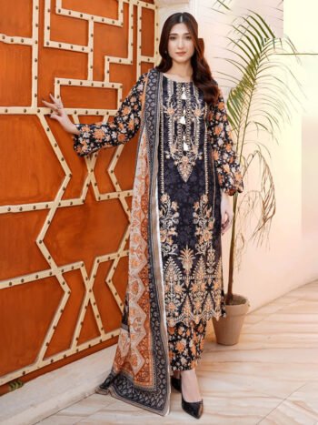 Mumtaz (ممتاز) – Stitched 3 Piece