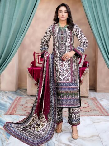 Gul Rukh (گل رخ) - Stitched - 3 Piece