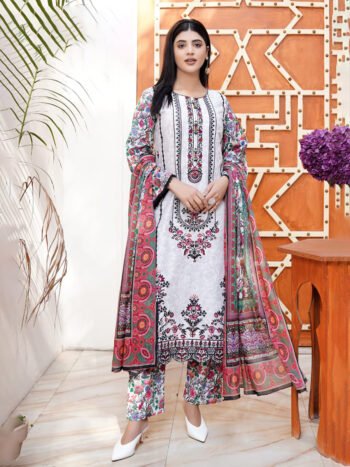 Mah-e-Naz (ماہِ ناز) – Stitched 3 Piece