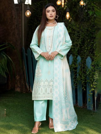 Mahnoor (ماہ نور) – Stitched 3 Piece