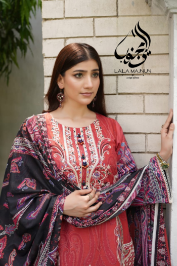 "Gul-e-Raana" 3PC Lawn suit-stitched