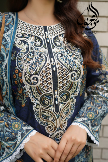 Zeenat-e-Bahar 3PC- Lawn Suit