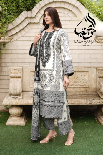 "Shehnaai-e-Noor" 3PC Lawn Suit-stitched