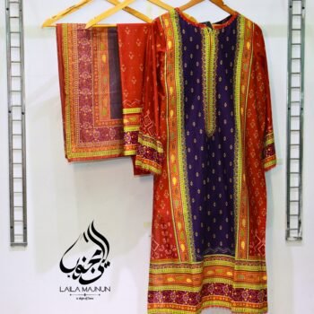 Original Bin Saeed Printed – 3PC Lawn Suit