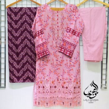 Impression-3PC Lawn Suit