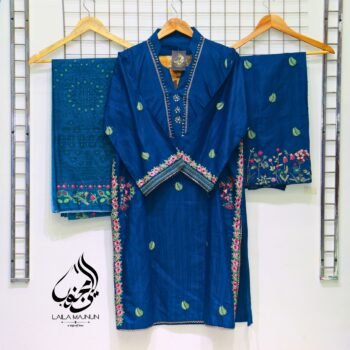 Laila Mjnun_3 PC  Self Cotton Stitched